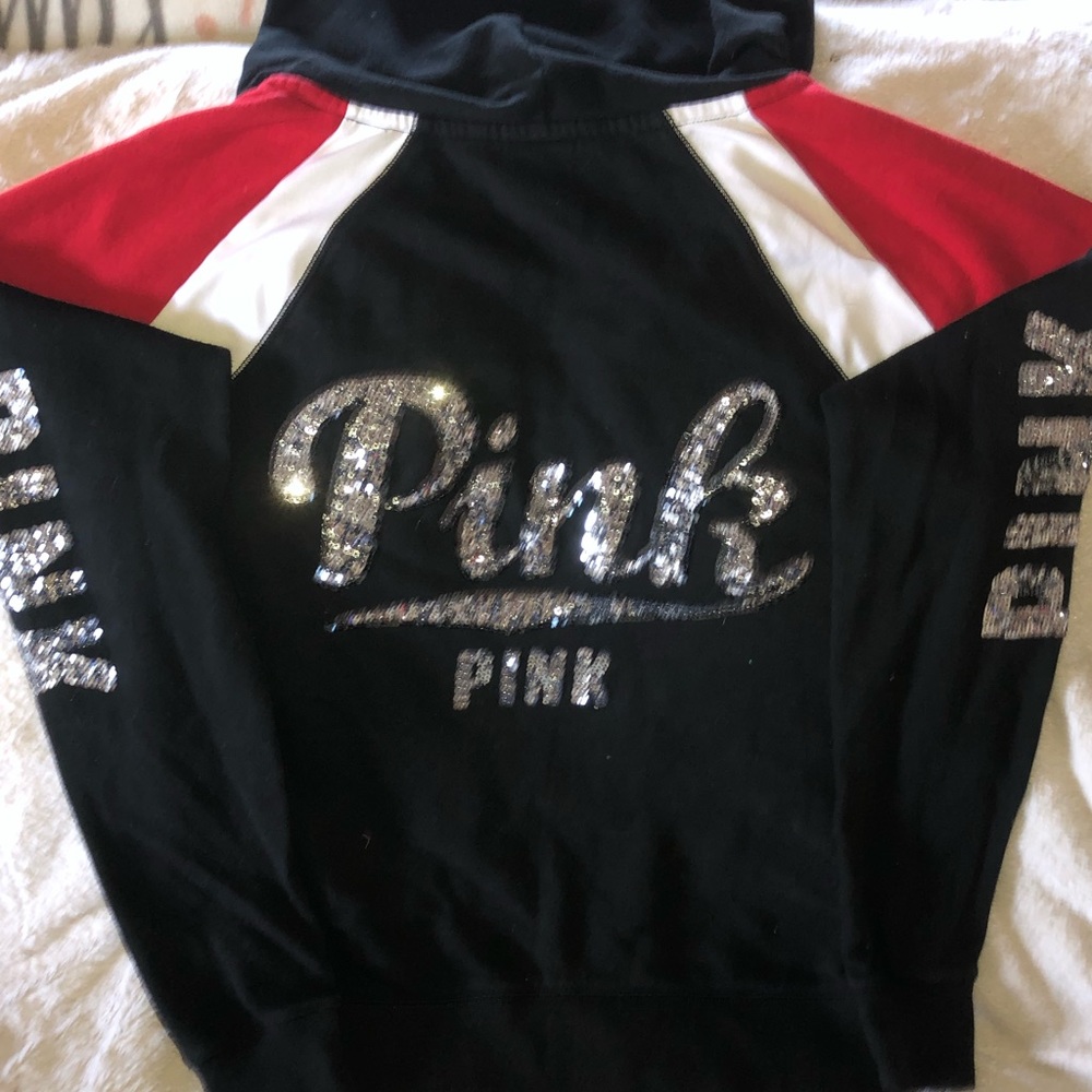 VS Pink Bling Zip-up